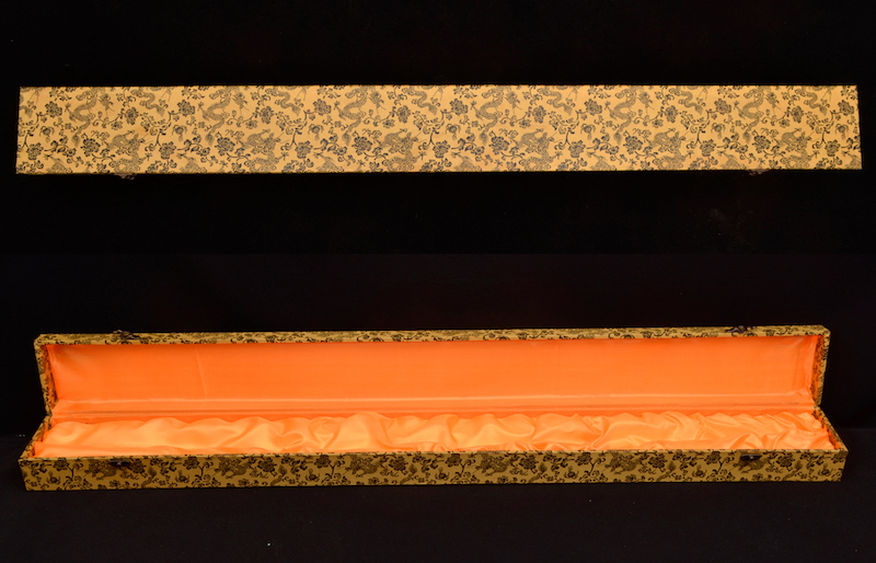 Decorative Japanese sword presentation and storage box