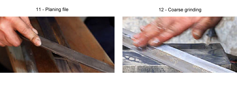 Sword Process hand forged sword