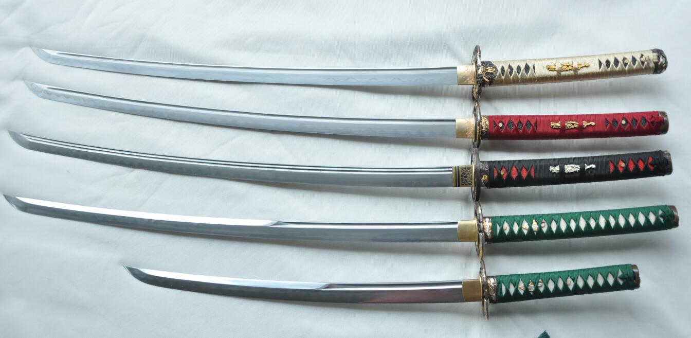 new made customized katana sword sets