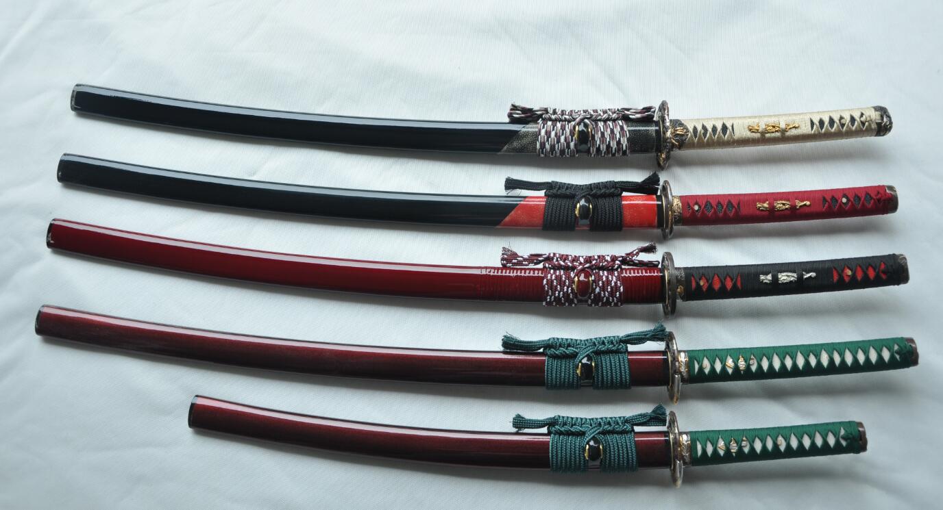 new made customized katana sword sets