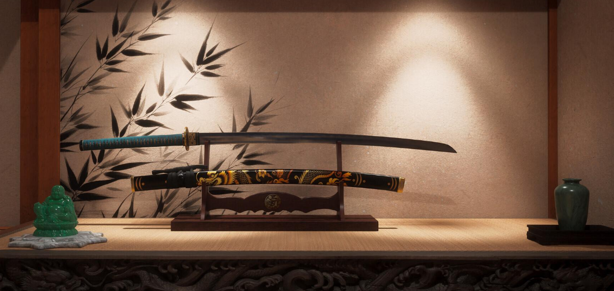 Proper katana storage in saya to protect Japanese sword blade from rust Proper katana storage in saya to protect Japanese sword blade from rust