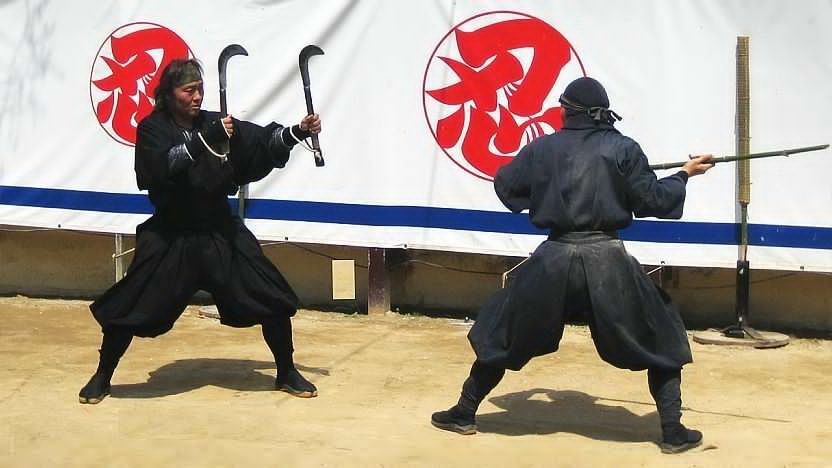 Japanese Ninjutsu shinobi warrior history in feudal Japan
