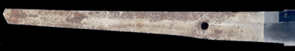 Kiji Momo Gata pheasant thigh shaped Japanese sword tang Kiji Momo Gata pheasant thigh shaped Japanese sword tang