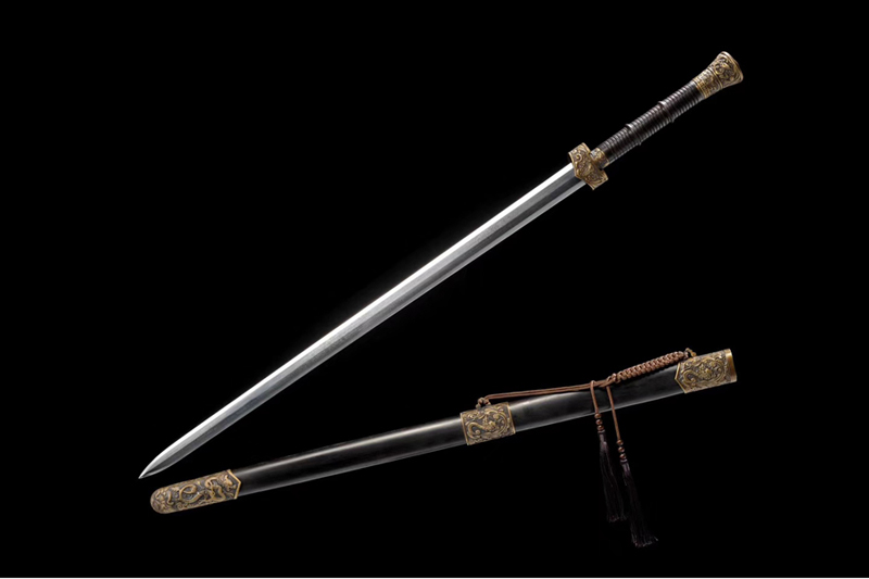 Eight sided Han Jian Chinese sword with traditional ancient design Eight sided Han Jian Chinese sword with traditional ancient design