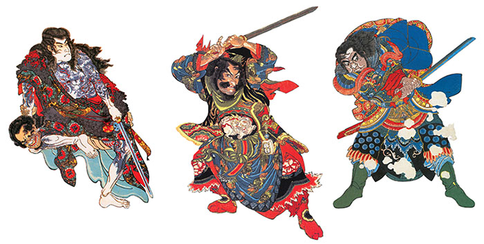 History of Japanese Samurai Sword with traditional katana display History of Japanese Samurai Sword with traditional katana display