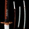 Demon Slayer Sword Real metal Rengoku Sword Anime Sword T10 Steel Full Tang Blade