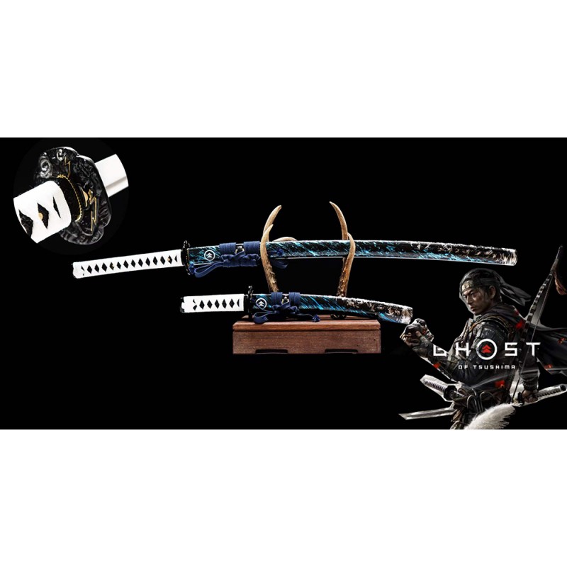 Ghost of Tsushima Sword Kits Cosplay Sword Japanese Samurai Game Katana Tanto