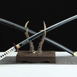 Tomioka Yoshiyuki Cosplay Anime Swords Real Demon Slayer Sword Handmade Samurai Sword 1045 Carbon Steel Blade