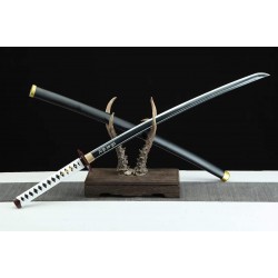Tomioka Yoshiyuki Cosplay Anime Swords Real Demon Slayer Sword Handmade Samurai Sword 1045 Carbon Steel Blade