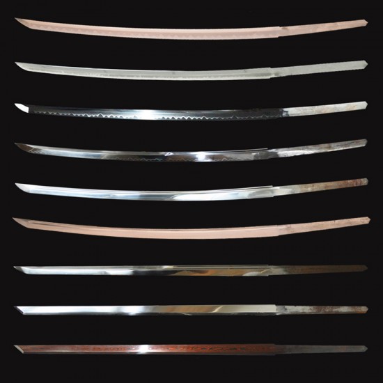 Hand Made Real Blades for Japanese Samurai Sword
