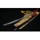 Dragonfly Koshirae Damascus Steel Oil Quenched Full Tang Blade Japanese KATANA Samurai Sword