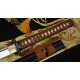 Musashi Design Tsuba Damascus Steel Oil Quenched Full Tang Blade Japanese Samurai Sword Musashi Design Tsuba Damascus Steel Oil Quenched Full Tang Blade Japanese Samurai Sword