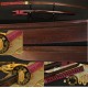 Hand Forged Black&Red Damascus Oil Quenched Full Tang Blade Iron Koshirae Japanese KATANA Samurai Sword