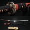 Japanese Samurai Sword KATANA Fully Hand Forged Damascus Steel Clay Tempered Full Tang Blade
