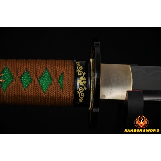 High Quality Japanese Samurai Sword KATANA CLAY TEMPERED FULL TANG BLADE