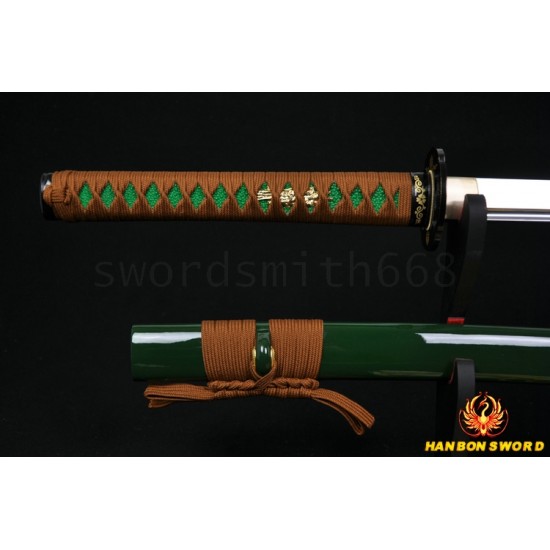 High Quality Japanese Samurai Sword KATANA CLAY TEMPERED FULL TANG BLADE