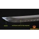 Green Tsuka-ito Japanese Samurai Sword KATANA Unokubi-Zukuri Full Tang Clay tempered Blade