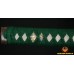Green Tsuka-ito Japanese Samurai Sword Unokubi-Zukuri Full Tang Clay tempered Blade