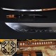 Japanese Samurai Sword Unokubi-Zukuri Full Tang Clay tempered Full Tang Blade