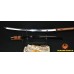 Japanese Samurai Sword Unokubi-Zukuri Full Tang Clay tempered Full Tang Blade