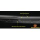 Japanese Samurai Sword Unokubi-Zukuri Full Tang Clay tempered Blade