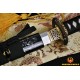 Fully Hand Forged Damascus Steel Clay Tempered Full Tang Blade Japanese Samurai Sword