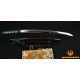 Japanese Samurai Sword WAKIZASHI Unokubi-Zukuri Full Tang Clay tempered Blade