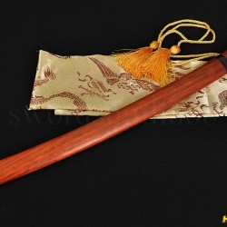 Japanese Samurai Sword Wakizashi SHIRASAYA Unokubi-Zukuri Full Tang Clay tempered Blade