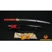 Fully Hand Made Janpense Samurai WAKIZASHI Damascus Steel Oil Quenched Full Tang Blade
