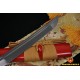 Lion Koshiare Damascus Steel Oil Quenched Full Tang Blade Japanese Samurai Sword WAKIZASHI