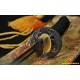 Dragon Koshirae Damascus Steel Oil Quenched Full Tang Blade Hand Made Japanese Samurai Sword WAKIZASHI