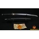 Fully Hand Forged Damascus Steel Oil Quenched Full Tang Blade Japanese Samurai Sword Wakizashi