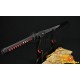 Japanese ninja sword black Blade Oil Quenched Full Tang traditional handmade