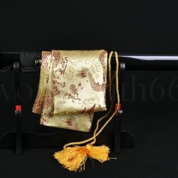 JAPANESE NINJA SWORD BLACK Blade Oil Quenched FULL TANG BLADE  