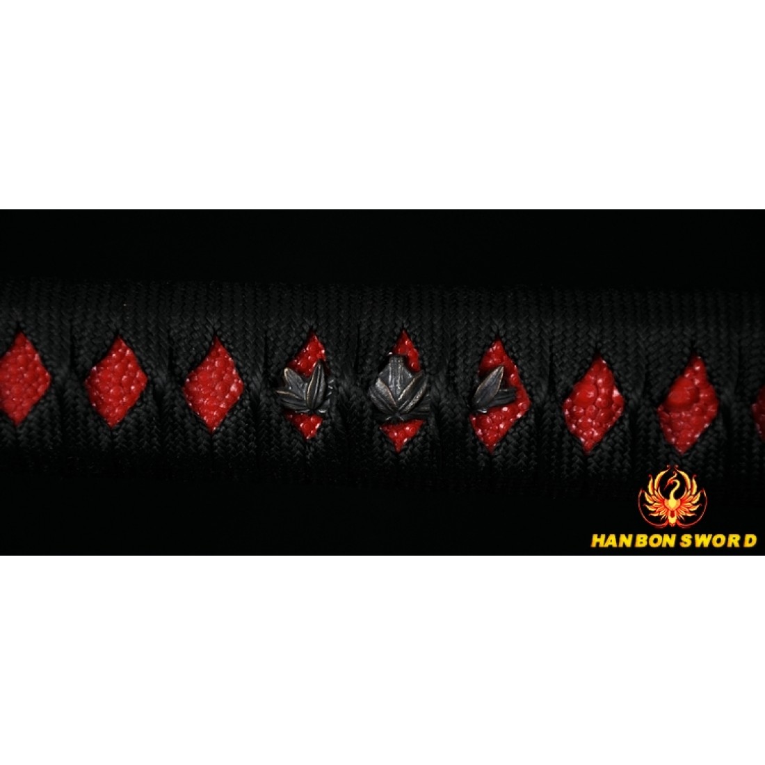 JAPANESE BLACK KATANA SWORD Oil Quenched FULL TANG BLADE