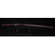 TOP QUALITY JAPANESE SWORD KATANA KOBUSE FULL TANG BLADE WOLF KOSHIRAE