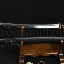 High Quality Japanese Samurai Sword NAGINATA T10 Steel Oil Quenched Full Tang Blade 