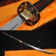 TRADITIONAL HAND FORGED NAGINATA JAPANESE SAMURAI SWORD CLAY TEMPERED BLADE