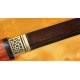 HIGH QUALITY JAPANESE SHIRASAYA SWORD Black&Red Damascus Oil Quenched Full Tang Blade Red Wood