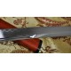 Traditional Hand Forged Japanese Shirasaya Sword KATANA T10 Steel Clay Tempered Full Tang Blade Red Wood SAYA&Handle