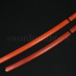 Traditional Hand Forged Japanese Shirasaya Sword Set (KATANA+WAKIZASHI) T10 SteeL Oil Quenched Full Tang Blade