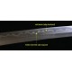 Fully Hand Forged Damascus Steel KATANA Clay Tempered Blade Rayskin Saya Japanese Samurai Sword