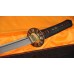 Japanese Samurai Sword Unokubi-Zukuri Full Tang Clay tempered Blade Rayskin Sheath