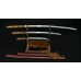High Quality Japanese Sword Set KATANA+WAKIZASHI+TANTO High Caron Steel Oil Quenched Full Tang Blade