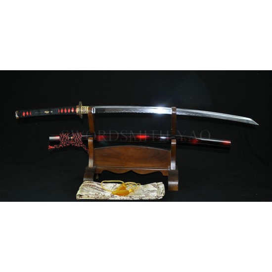 Samurai Bundle- Odachi, Katana, Wakizashi - Maintenance Kit- Sword  Sharpener- Sword Stand