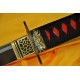 TRADITIONAL HAND FORGED JAPANESE SAMURAI SWORD SAKABATO (REVERSE-EDGED SWORD) CLAY TEMPERED BLADE