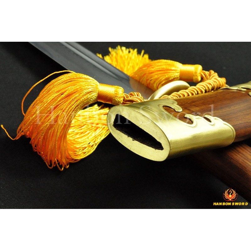 HIGH QUALITY HAND MADE CHINESE SWORD QIN DAO FOLDED STEEL BLADE