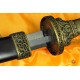 Traditional Hand Forged Chinese Sword Qing Dao Folded Steel Clay Tempered Blade HAZUYA Polished Razor