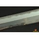Traditional Hand Forged Chinese Sword Jian Folded Steel Clay Tempered Blade Feather Grain