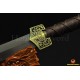 Traditional Hand Forged Chinese Sword HAN JIAN 8192 layers Folded Steel Full Tang Blade Brass Fittings